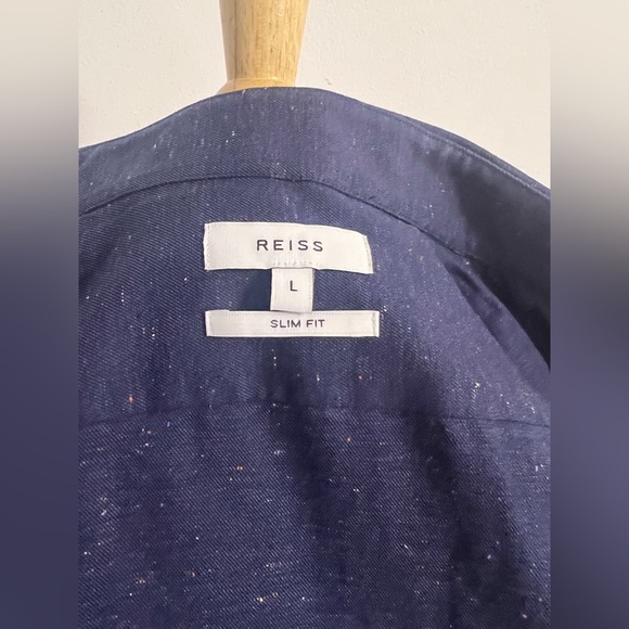 Like new Reiss shirt slim fit size Large - Picture 3 of 3